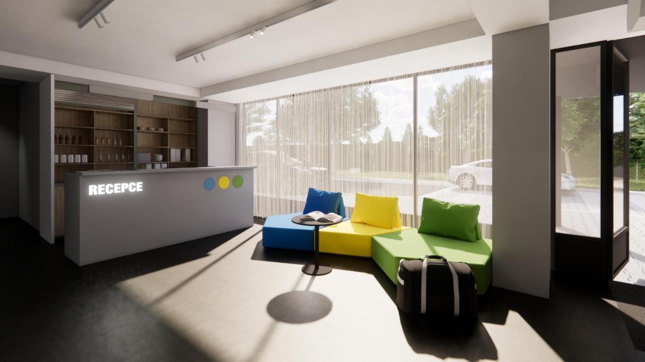 Hotel Active Stadium Lovosice Buitenkant foto